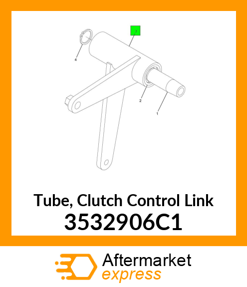 Tube, Clutch Control Link 3532906C1