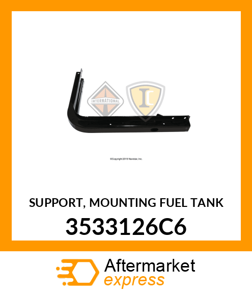 SUPPORT, MOUNTING FUEL TANK 3533126C6