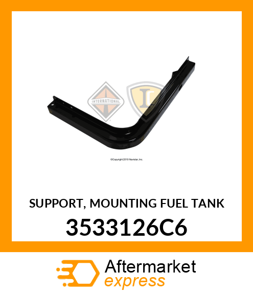 SUPPORT, MOUNTING FUEL TANK 3533126C6