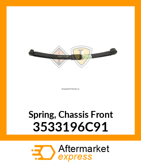 Spring, Chassis Front 3533196C91