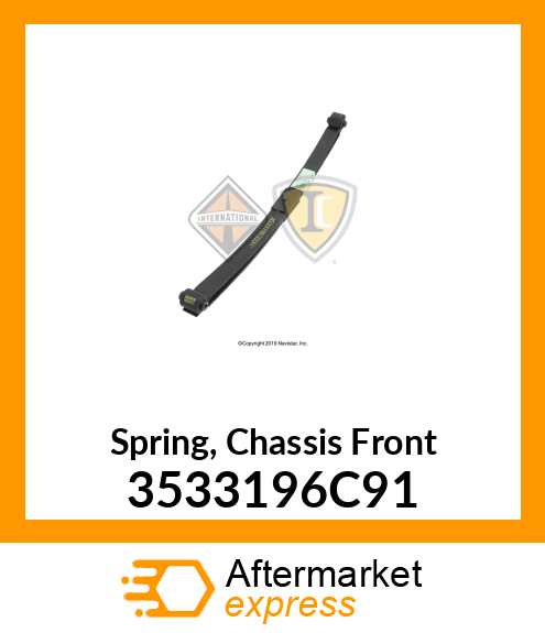 Spring, Chassis Front 3533196C91