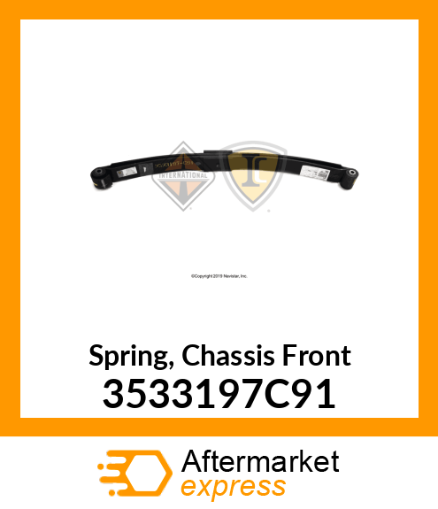 Spring, Chassis Front 3533197C91