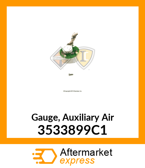 Gauge, Auxiliary Air 3533899C1