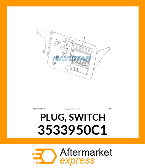 PLUG, SWITCH 3533950C1