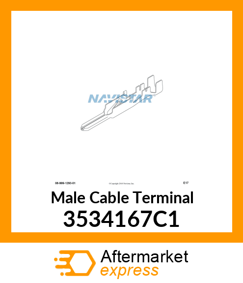 Male Cable Terminal 3534167C1