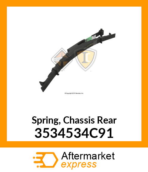 Spring, Chassis Rear 3534534C91