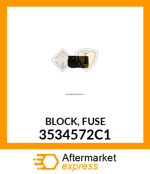 BLOCK, FUSE 3534572C1