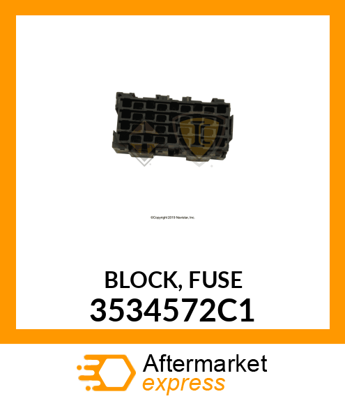 BLOCK, FUSE 3534572C1