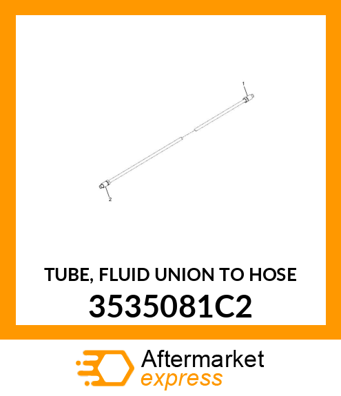 TUBE, FLUID UNION TO HOSE 3535081C2