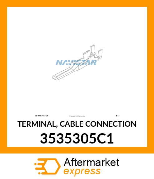 TERMINAL, CABLE CONNECTION 3535305C1