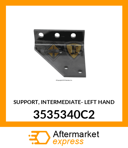 SUPPORT, INTERMEDIATE- LEFT HAND 3535340C2