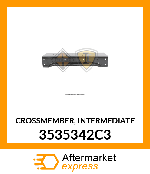 CROSSMEMBER, INTERMEDIATE 3535342C3
