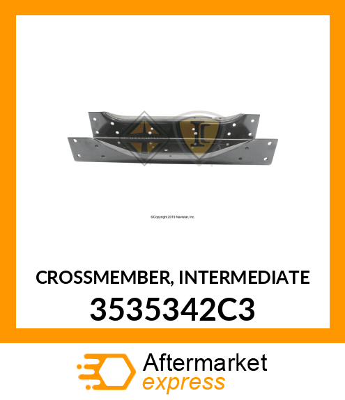 CROSSMEMBER, INTERMEDIATE 3535342C3