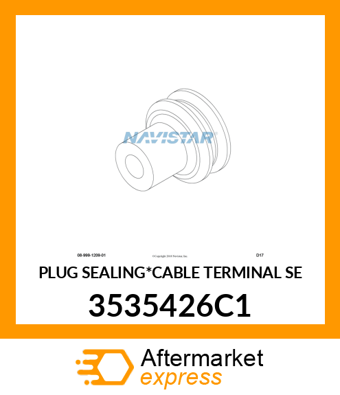 PLUG SEALING*CABLE TERMINAL SE 3535426C1