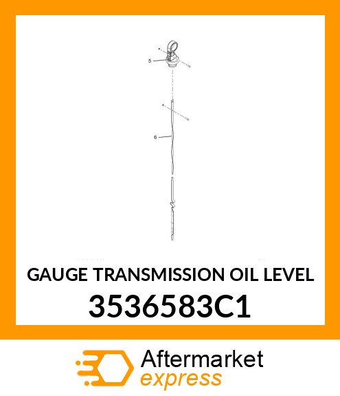 GAUGE TRANSMISSION OIL LEVEL 3536583C1