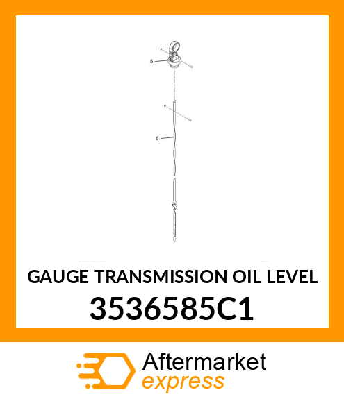 GAUGE TRANSMISSION OIL LEVEL 3536585C1