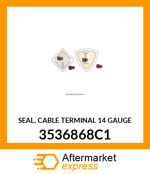 SEAL, CABLE TERMINAL 14 GAUGE 3536868C1