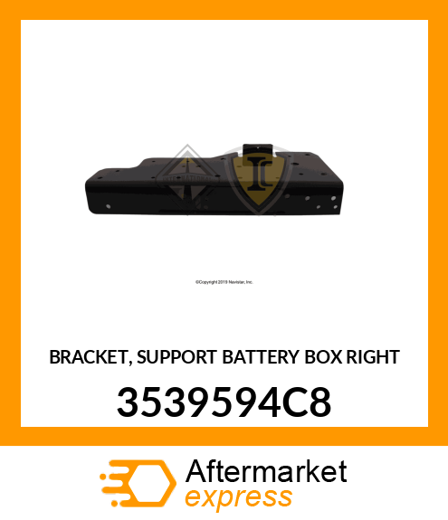 BRACKET, SUPPORT BATTERY BOX RIGHT 3539594C8