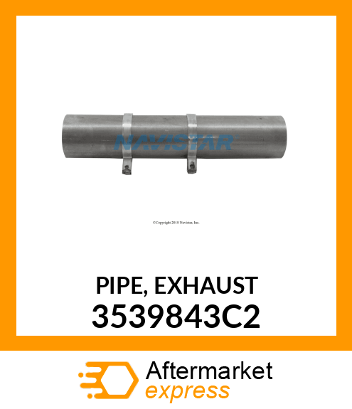 PIPE, EXHAUST 3539843C2