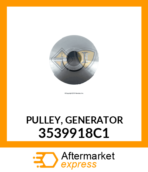 PULLEY, GENERATOR 3539918C1