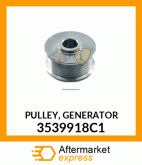 PULLEY, GENERATOR 3539918C1