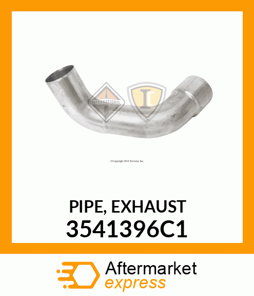 PIPE, EXHAUST 3541396C1