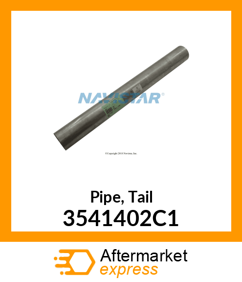 Pipe, Tail 3541402C1