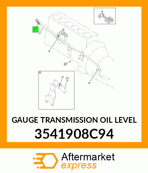 GAUGE TRANSMISSION OIL LEVEL 3541908C94