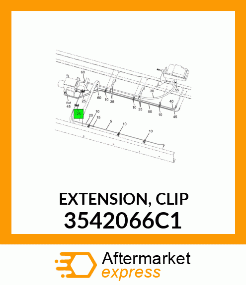 EXTENSION, CLIP 3542066C1