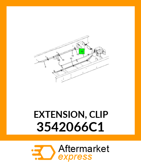 EXTENSION, CLIP 3542066C1