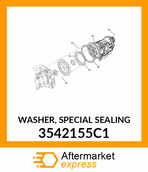 WASHER, SPECIAL SEALING 3542155C1