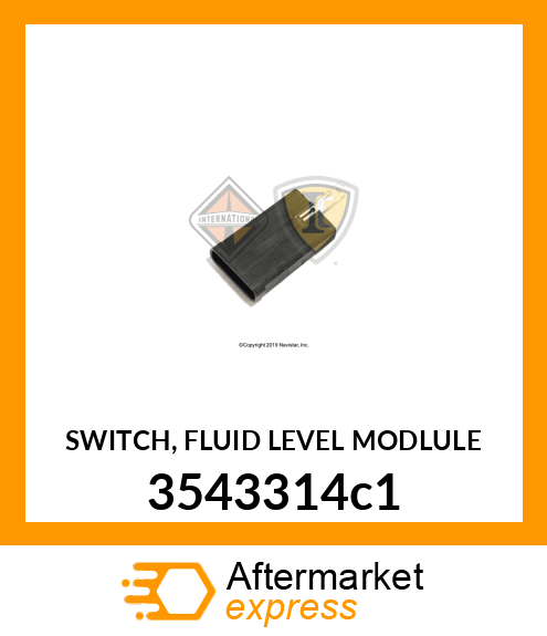 SWITCH, FLUID LEVEL MODLULE 3543314C1