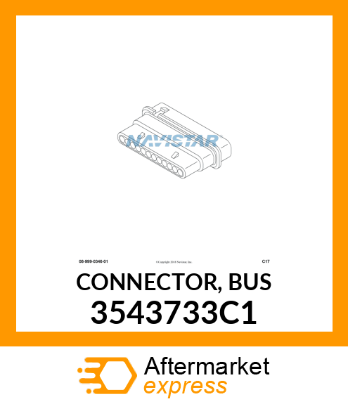 CONNECTOR, BUS 3543733C1