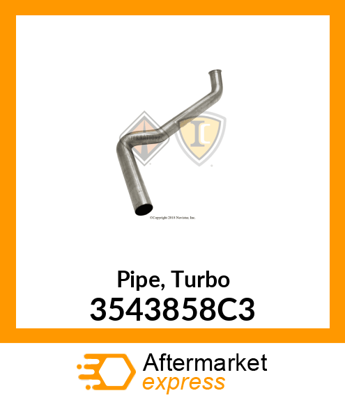 Pipe, Turbo 3543858C3