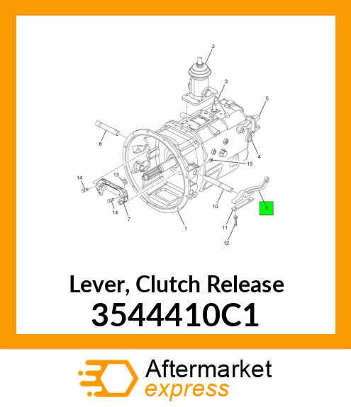 Lever, Clutch Release 3544410C1
