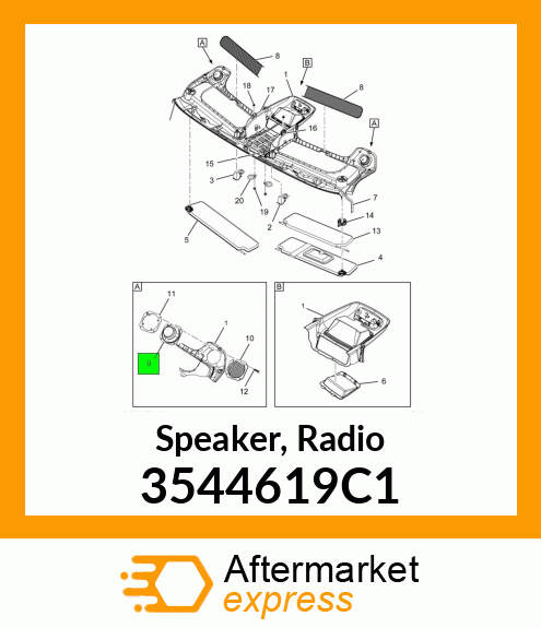 Speaker, Radio 3544619C1