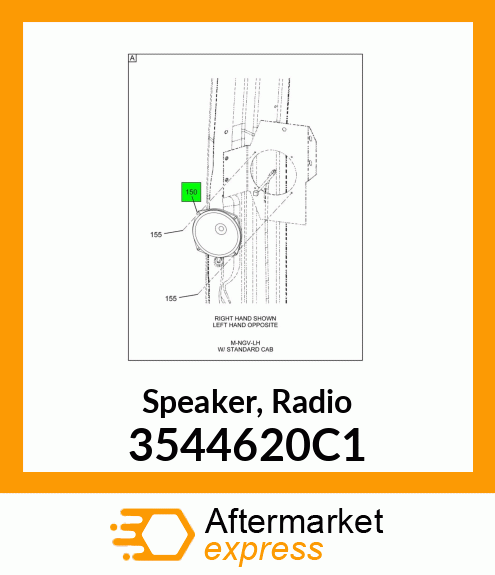 Speaker, Radio 3544620C1