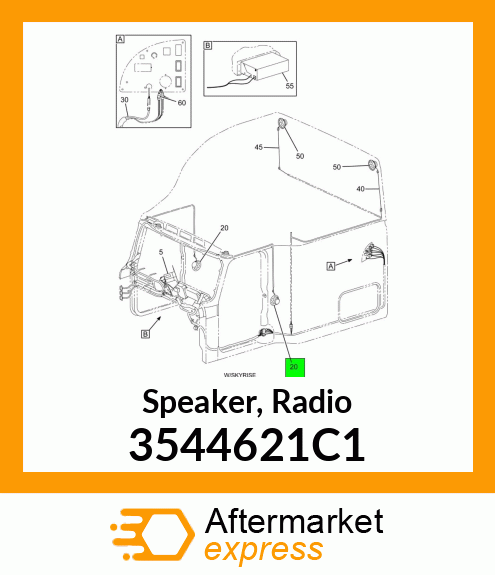 Speaker, Radio 3544621C1