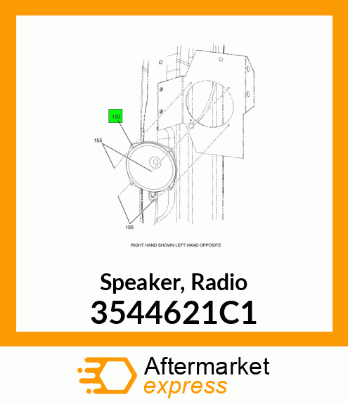 Speaker, Radio 3544621C1