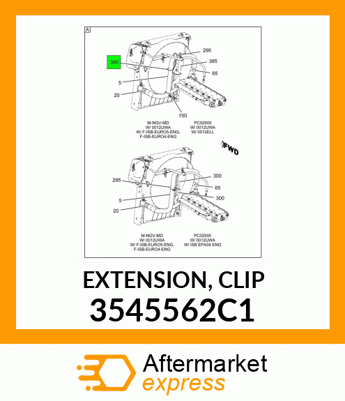 EXTENSION, CLIP 3545562C1