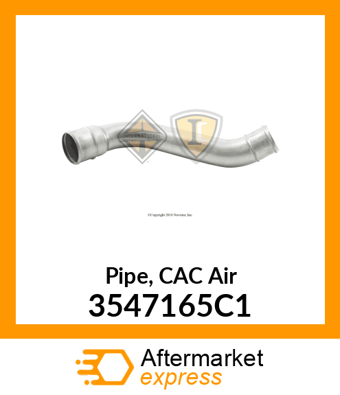 Pipe, CAC Air 3547165C1