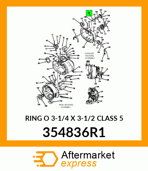 RING O 3-1/4 X 3-1/2 CLASS 5 354836R1