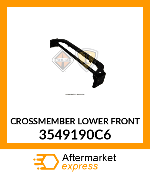 CROSSMEMBER LOWER FRONT 3549190C6