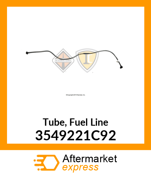 Tube, Fuel Line 3549221C92