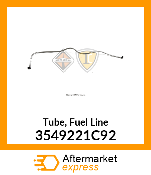 Tube, Fuel Line 3549221C92