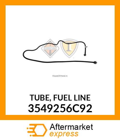 TUBE, FUEL LINE 3549256C92
