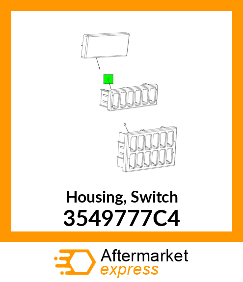 Housing, Switch 3549777C4