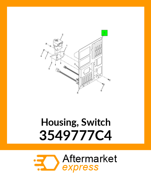 Housing, Switch 3549777C4