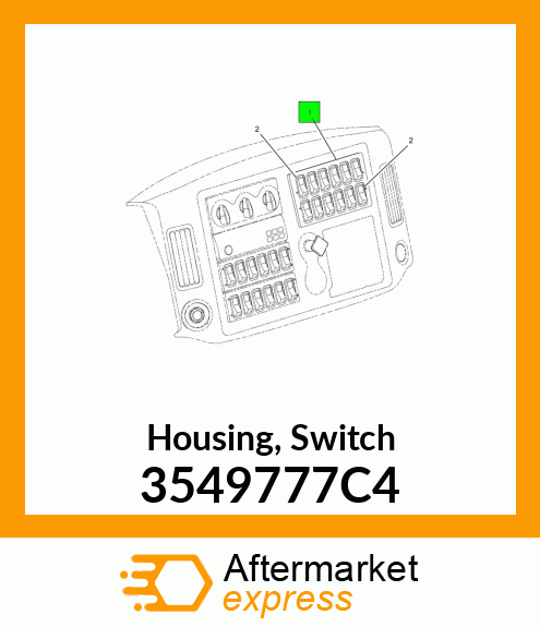 Housing, Switch 3549777C4