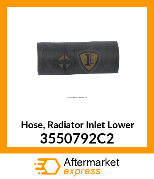 Hose, Radiator Inlet Lower 3550792C2